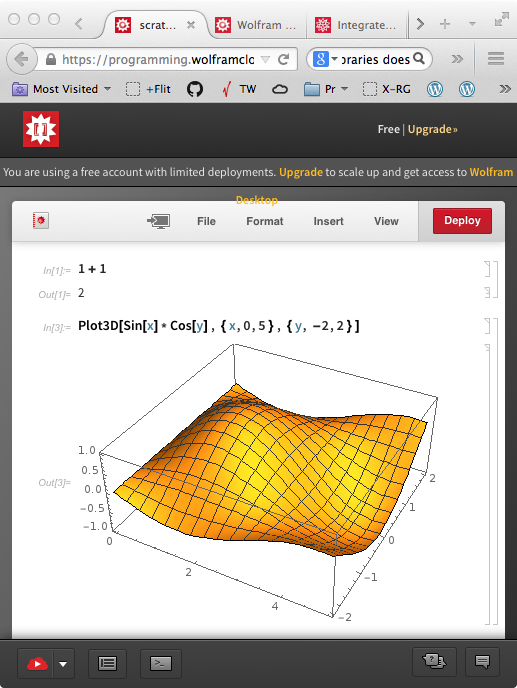Mathematica REPL